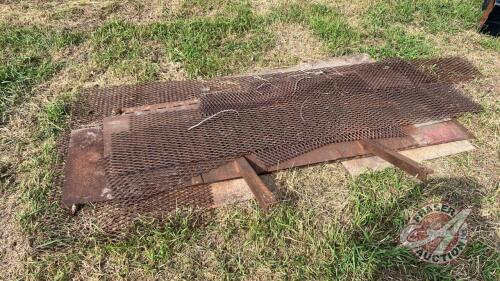Lot of Sheet Metal & Expanded Mesh