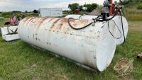 Tank B: 1000-Gal Westeel Rosco Fuel Tank w/ 115v Pump