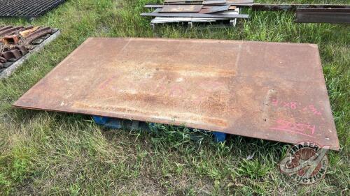 4' x 8&rsquo;x 5/16&rdquo; Flat Steel