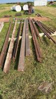 Approx (24) of Steel - IBeam, Angle Iron, Square Tube, Rectangular & Round Tube