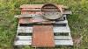 Pallet of Assorted Cutoff Steel Plates