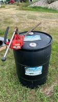 205L Barrel of Boss Lube Universal Tractor Fluid w/ Barrel Pump