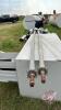 Metal Desk & (2) Trailer Axles - 2