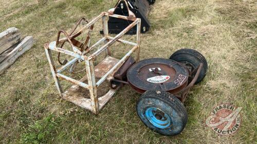 Metal Banding Cart & Square tube Crate