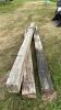 (3) 7&rdquo; x 9&rdquo; x 12&rsquo; Wood Timbers - 2