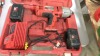 1/2" Milwaukee impact wrench with case and batteries - 5