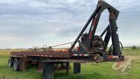 1982 Fruehauf 30' Hyd Tilt Winch Deck Trailer, VIN:2H8D03028LR118602, Owner: McCarthy Contracting Inc, Seller: Fraser Auction Service _____________________________