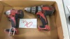 Milwaukee drill and impact driver