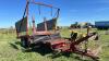 NH 1010 bale picker wagon