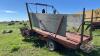 NH 1010 bale picker wagon - 7