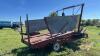 NH 1010 bale picker wagon - 8