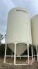 4000 bushel Meridian Grain Max hopper bottom bin on double skid, Bin#1, S/N 6265404