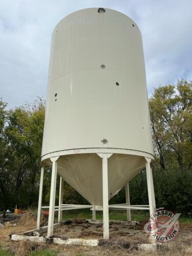 4000 bushel Grain Max hopper bottom bin on single skid, Bin #7, S/N 15139