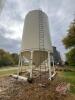 4000 bushel Grain Max hopper bottom bin on single skid, Bin #7, S/N 15139 - 4