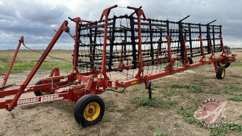 70’ Bourgault 6000 mid harrow, S/N 39506MH-14