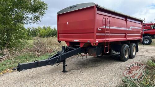 20’ Cancade p/t grain box, NO TOD