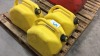 Yellow Diesel fuel jugs - 2