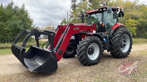 CaseIH Puma 150 MFWD tractor, S/N ZGEP07367