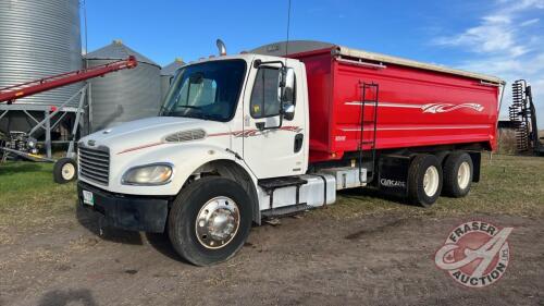 2007 Freightliner Business Class MII t/a grain truck, 358,607 showing, VIN: 1FVHCYDC47HX12072, Owner: Ian L Anderson, Seller: Fraser Auction ______________________