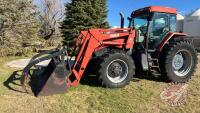 CaseIH Maxxum MX110 MFWD tractor, S/N JJA0081674