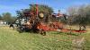 32’ Bourgault FH428-32 series 210 multipurpose air seeder + Bourgault 2155 air cart, Air seeder S/N 420-1 Air cart S/N 4146 - 3