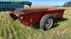 IH 540 s/a manure spreader, S/N 008486 - 9
