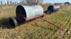 6’ Galvanized metal swath roller - 5