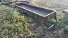 Cypress Industries 10’ metal feed trough (B)