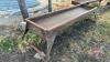 Cypress Industries 10’ metal feed trough (C) - 2