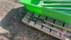 Pallet w/ Poly calf sleigh, (2) Hot shot sorting sticks, (3) Grain sample scoops, 3 tine fork, 5 tine fork - 2