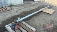 15’ x 4” pencil auger