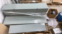 Panel boxes and splitter troughs and wire trays