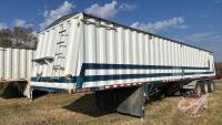 2001 42’ Doepker tri axle hopper bottom grain trailer, VIN: 2DEGBSZ3711013012,