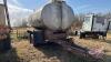 2800 gal aluminum tank On pintle hitch t/a wagon (No TOD)