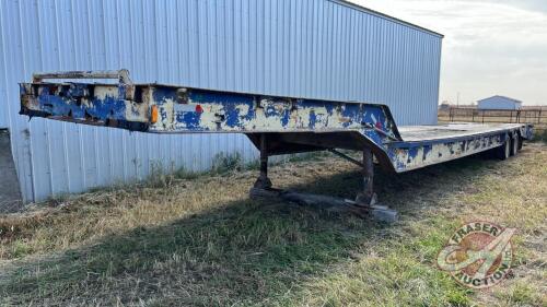 1975 50’ Arnes t/a step deck trailer, VIN: 8509364, Owner: C.T. Wilson Farms, Seller: Fraser Auction _____________________