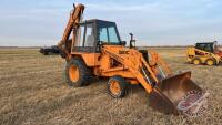 Case 580C 2WD loader backhoe, S/N 8951216