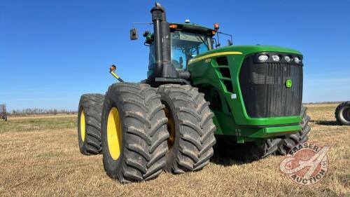 JD 9530 4WD tractor, S/N RW9530P010986