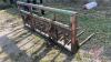 84” manure fork w/ global mount - 2