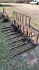 72” manure fork w/ global mount - 3