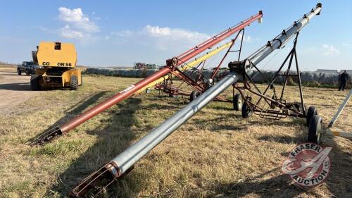 40’ x 8” Malco pto drive auger