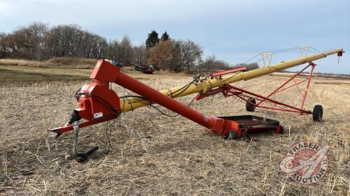 Westfield MK100-61 pto swing hopper auger, S/N 154094