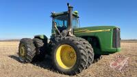 JD 9320 4WD tractor, S/N 010712