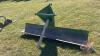 8&rsquo; 3pt JD 78 blade w/ manual angle - 2