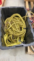 Tote of various ropes