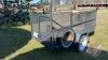 4’ x 8’ Tilt deck s/a utility wagon, NO TOD - 4