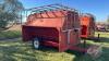 Approx 250 bushel Ranchers creep feeder on wheels - 2