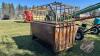 Approx 100 bushel Cypress River Industries creep feeder on skid - 6