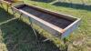 10’ metal feed trough (Unit A) - 2