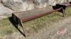 10' metal feed trough (Unit G) - 2
