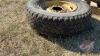 (4) Used truck tires on rims - 7